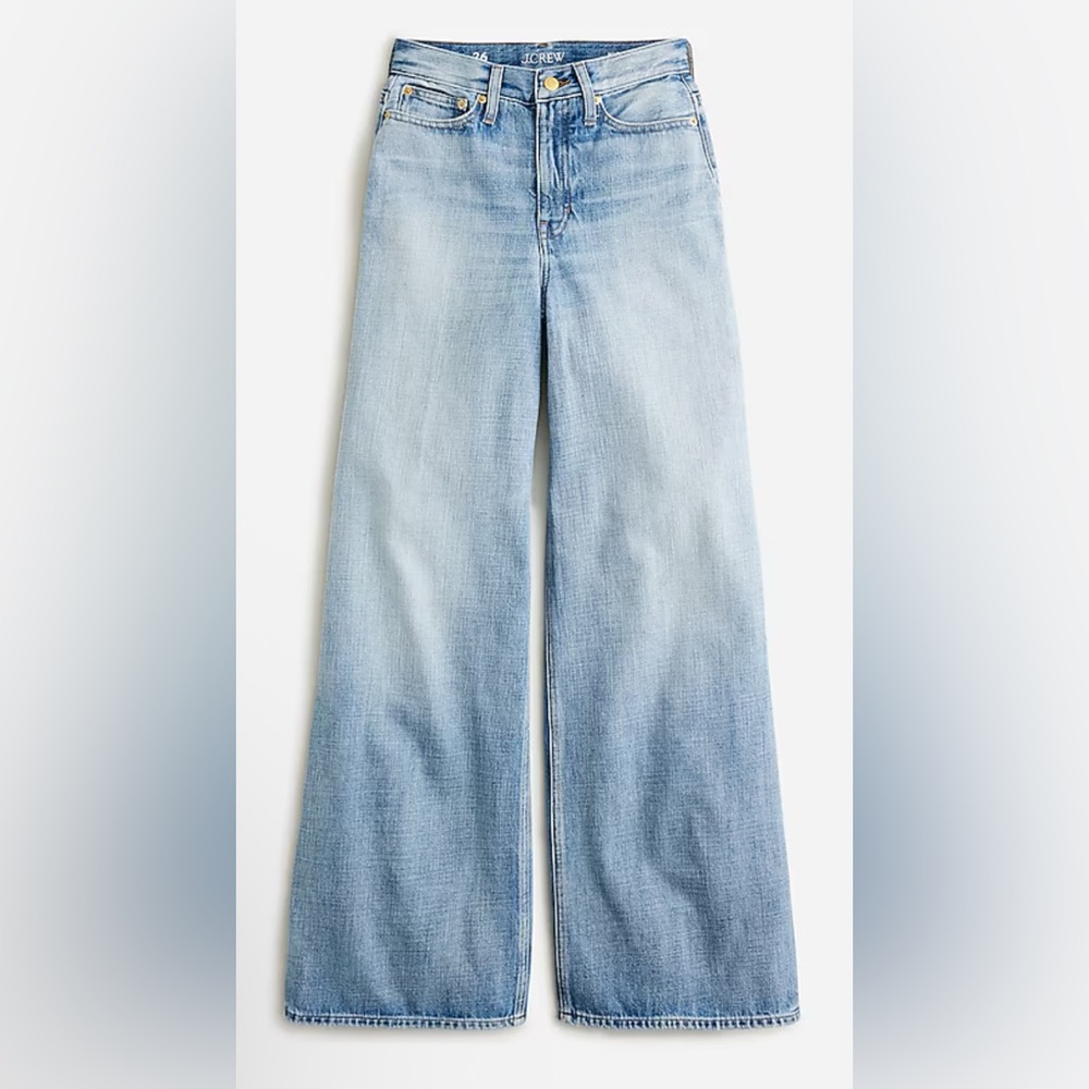J Crew high rise wide leg jean - Size 26 - NWT